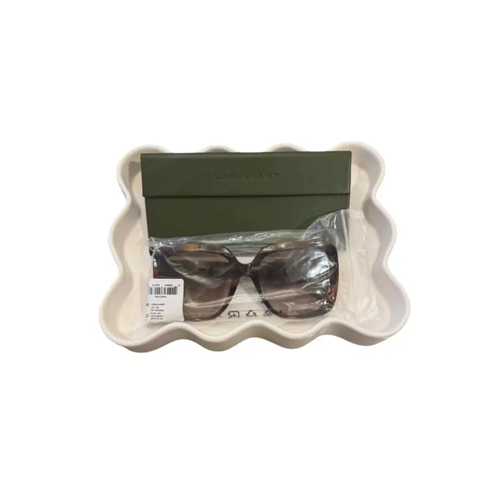 Longchamp Women's Sunglasses Havana Plastic Oversized Full Rim Frame LO713S 230